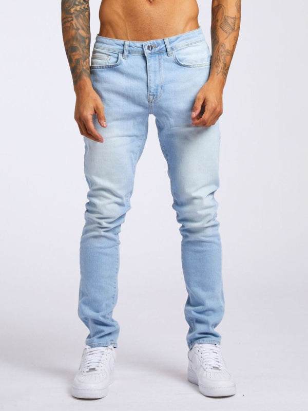 Sleek & Stylish Men's Slim Fit Essential Skinny Jeans - jeans | MENLL